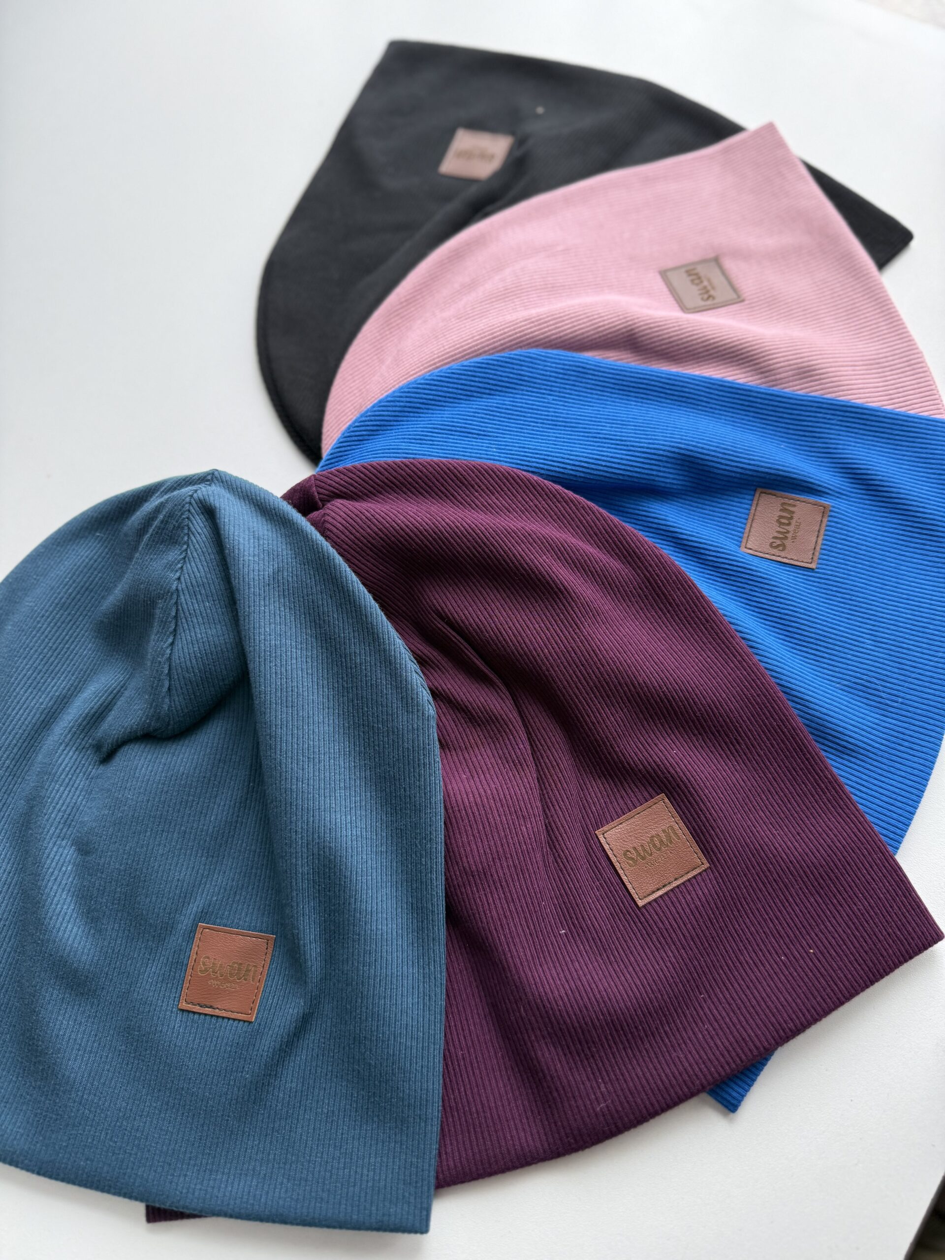 SLOUCH Beanie Jemné žebro - Obrázek 2