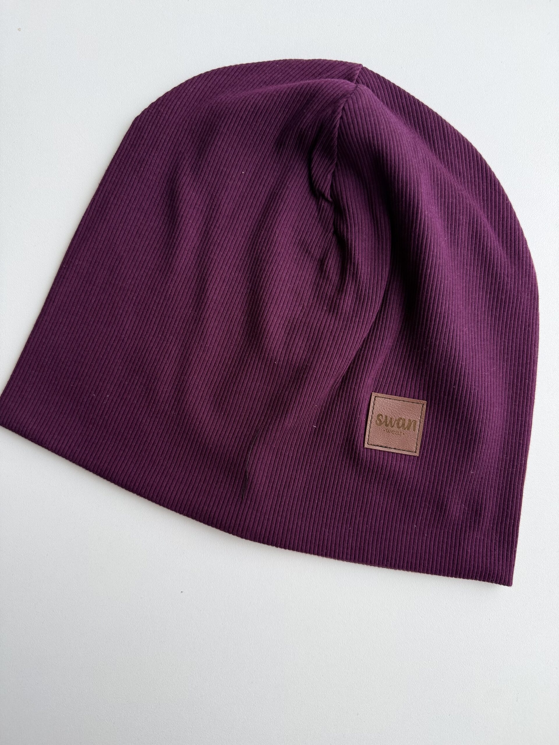 SLOUCH Beanie Jemné žebro - Obrázek 4